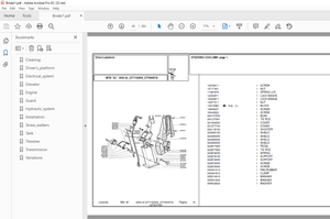 Laverda 2450 AL Agricultural Tractor Parts Manual – PDF DOWNLOAD