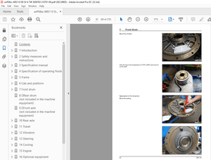Ammann ARS 110 Single Drum Roller Workshop Manual PDF