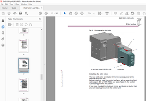 Cat Bucyrus Electrohydraulic control unit 12 functions Operating Manual EM012801 - PDF DOWNLOAD