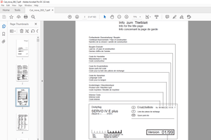 Pottinger Tractor Mower CAT NOVA 260 T Spare parts list Manual – PDF DOWNLOAD
