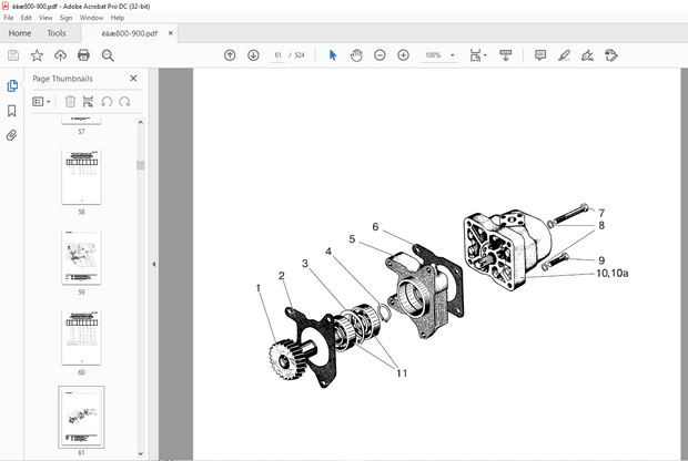 Belarus 800 820 890 892 900 920 950 952 Tractor Parts Catalogue &amp; Assembly Manual – PDF DOWNLOAD