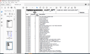 Cat Bucyrus TEREX MINING 218-029, Series B Technical Manual BI636661 – PDF DOWNLOAD