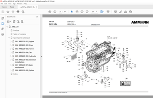 Ammann ASC 220 Single Drum Roller Parts Manual 3041672 PDF