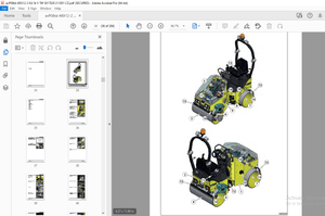 AMMANN ARX 12-2 ARX 16-2 ARX 20-2 TANDEMOVÝ VÁLEC DÍLENSKÁ PŘÍRUČKA - PDF