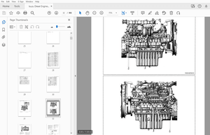 Isuzu Diesel Engine 6HK1 Interim Tier 4 Compatible Workshop Manual – PDF