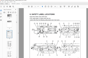 Maeda MC 305C-2 Mini Crawler Crane Operation Manual SN D0338 and up – PDF DOWNLOAD