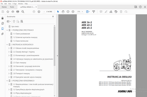 AMMANN ARX 36-2 ARX 40-2 ARX 45-2 INSTRUKCJA OBSŁUGI PDF
