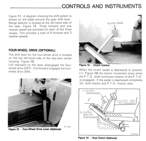 Ford New Holand 1320 Tractor Operators Manual – DOWNLOAD