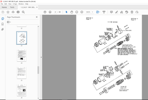 Taylor-Dunn R 3-80 Operators Routine Maintenance Parts Manual S.NO. 78167-81203 - PDF DOWNLOAD