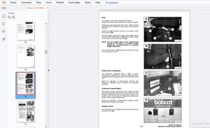 Bobcat X337 X341 Excavator Operation &amp; Maintenance Manual 6900662 - PDF DOWNLOAD