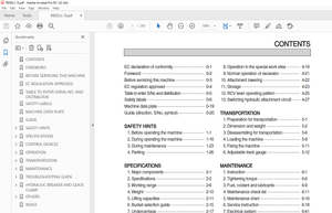 Hyundai R850LC-9 Hydraulic Excavator Operator&#x27;s Manual 2023 - PDF