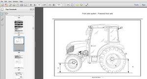 New Holland Compact Tractor Boomer 35, 40 Cab-ROPS Tier 4B Service Repair Manual (48144022) – NH – P