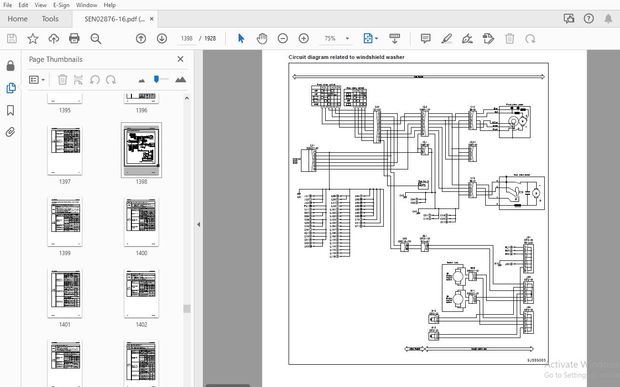 KOMATSU WA500-6R WHEEL LOADER SERVICE REPAIR WORKSHOP MANUAL SEN02876-16 – PDF DOWNLOAD