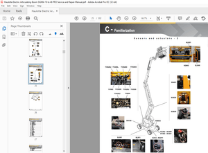 Haulotte Forklift SIGMA 16 – SIGMA 46 SIGMA 16 PRO – SIGMA 46 PRO Service and Repair Manual  – PDF 