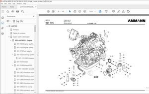 Ammann ARP 95 Tandem Roller Parts Catalogue Manual 3026131 PDF