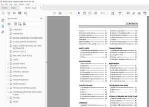 Hyundai R430LC-9 Hydraulic Excavator Operator&#x27;s Manual 2023 - PDF