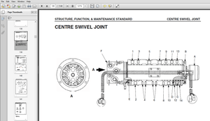 Komatsu PW160-7E0 Hydraulic Excavator Shop Manual (H55051 and up) PDF