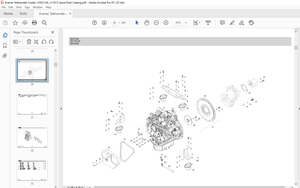 KRAMER Teleloader 1245cc40 Spare Parts List Manual – PDF DOWNLOAD