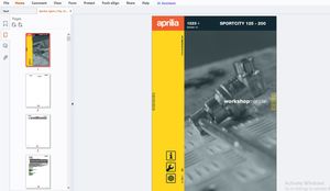 2004 Aprilia Sportcity 125-200 Workshop Manual – PDF DOWNLOAD