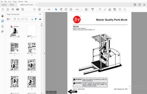 BT FORKLIFT OE-35 QUALITY PARTS MANUAL 309824-000 2002_February - PDF DOWNLOAD