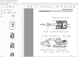 Hyundai R210LC-9 Hydraulic Excavator Operator’s Manual 2023 PDF 