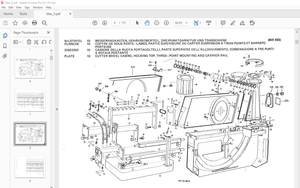 Pottinger Agricultural Forage Harvester MEX V-K Spare parts list Manual – PDF DOWNLOAD