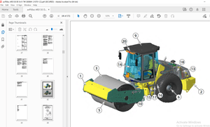 AMMANN ARS 130 TAHAČOVÝ VÁLEC NÁVOD K OBSLUZE 3009841 - PDF