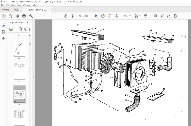 Kalmar LMV 6-22 Parts Catalogue Manual 920936.0009 – PDF DOWNLOAD