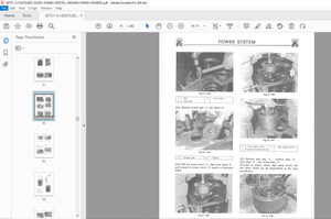 Kawasaki KSS70 KSS 80Z  Super Shovel Loader Shop Manual - PDF DOWNLOAD
