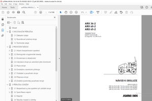 AMMANN ARX 36-2 ARX 40-2 ARX 45-2 NÁVOD K OBSLUZE - PDF