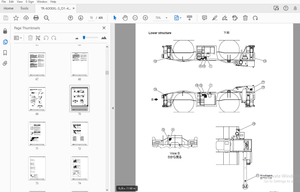 Tadano TR-600EXL-3 Rough Terrain Crane Operation &amp; Maintenance Manual – PDF