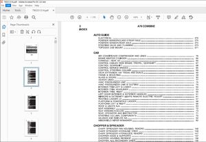 Gleaner NA Harvesting A76 Combine Repair Time Schedule Manual 79033131A – PDF DOWNLOAD