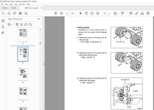 Hyundai HDF35_45-3 Diesel Forklifts Trucks Service Manual -  PDF DOWNLOAD