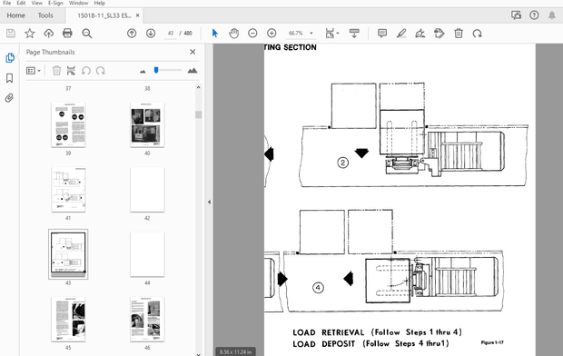 Drexel SL33 ESS HP SwingMast Service &amp; Parts Manual 15018-11 – PDF DOWNLOAD