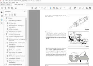 Ammann ARS 110 Single Drum Roller Operating Manual 3009783 - PDF
