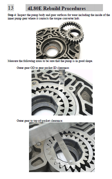 Atra 4l80e 4l80 Transmission Gearbox Rebuild Procedure Manual - PDF DOWNLOAD
