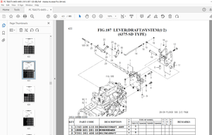 Iseki TG6375 TG6405H TG6495 TG6495H Tractor Parts Manual (1815-097-120-0B) - PDF DOWNLOAD 