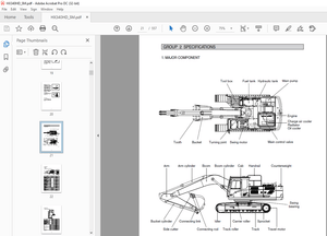 Hyundai HX 340HD Crawler Excavator Service Manual 2023 PDF