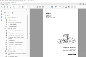 AMMANN ARS 110 TAHAČOVÝ VÁLEC NÁVOD K OBSLUZE 3017996 - PDF