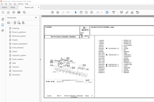 Laverda M306 LS Agricultural Tractor Parts Manual 563400001-563400026 – PDF DOWNLOAD