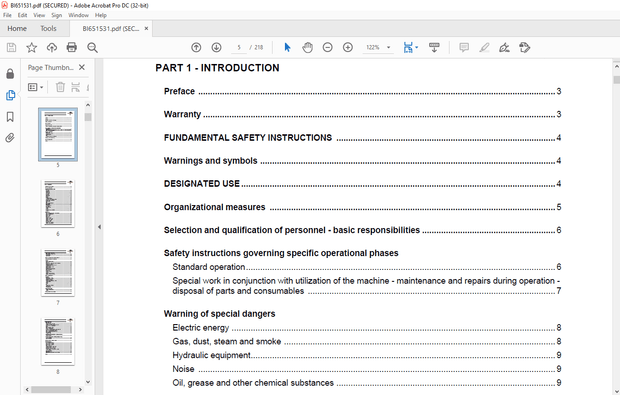 CAT Bucyrus RH 30F Hydraulic Excavator Operating Instructions Manual BI651531 – PDF DOWNLOAD