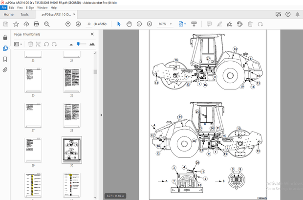 AMMANN ARS 110 NÁVOD K OBSLUZE 3001216 PDF