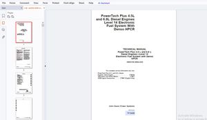 John Deere PowerTech Plus 4.5 L and 6.8 L Diesel Engines Technical Manual - PDF DOWNLOAD