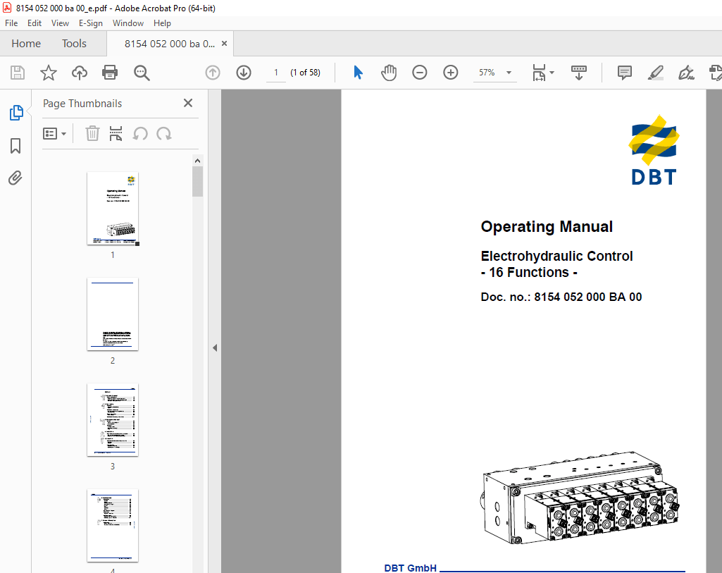 CAT Electrohydraulic Control 16 Functions Operating Manual - PDF DOWNLOAD