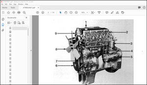 Komatsu 4.2482, 4.248 T4.236, 4.236, 4.212 &amp; T4.38 Diesel Engine Shop Manual 4799004M1  PDF DOWNLOAD