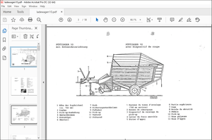 Pottinger Tractor ladewagen 10 Gebrauchsanweisung Ersatzteilliste Manual – PDF DOWNLOAD