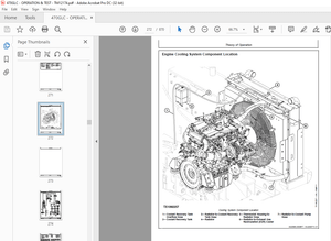 John Deere 470GLC Excavator Operation and Test TECHNICAL MANUAL TM12174 -  PDF DOWNLOAD