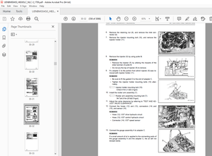 Komatsu HB365LC-3,HB365NLC-3 Hydraulic Excavator Repair Service Manual UENBM00450 - PDF DOWNLOAD