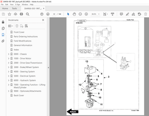 BT Prime-Mover WSX22 WSX30 WSX40 Electric Straddle Stacker Truck Parts Manual- PDF DOWNLOAD