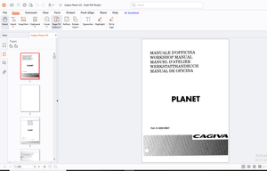 Cagiva Planet Workshop Manual - PDF DOWNLOAD